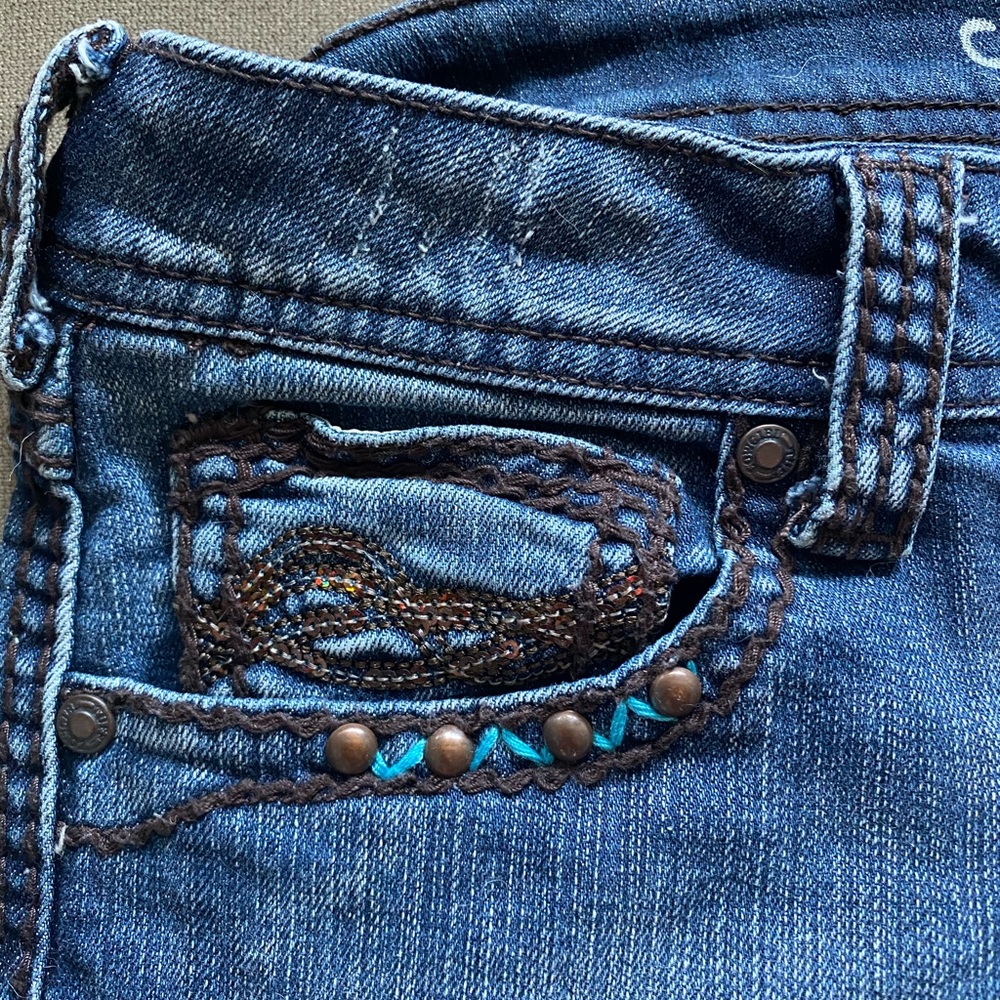 Cowgirl Tuff Ankle Jeans